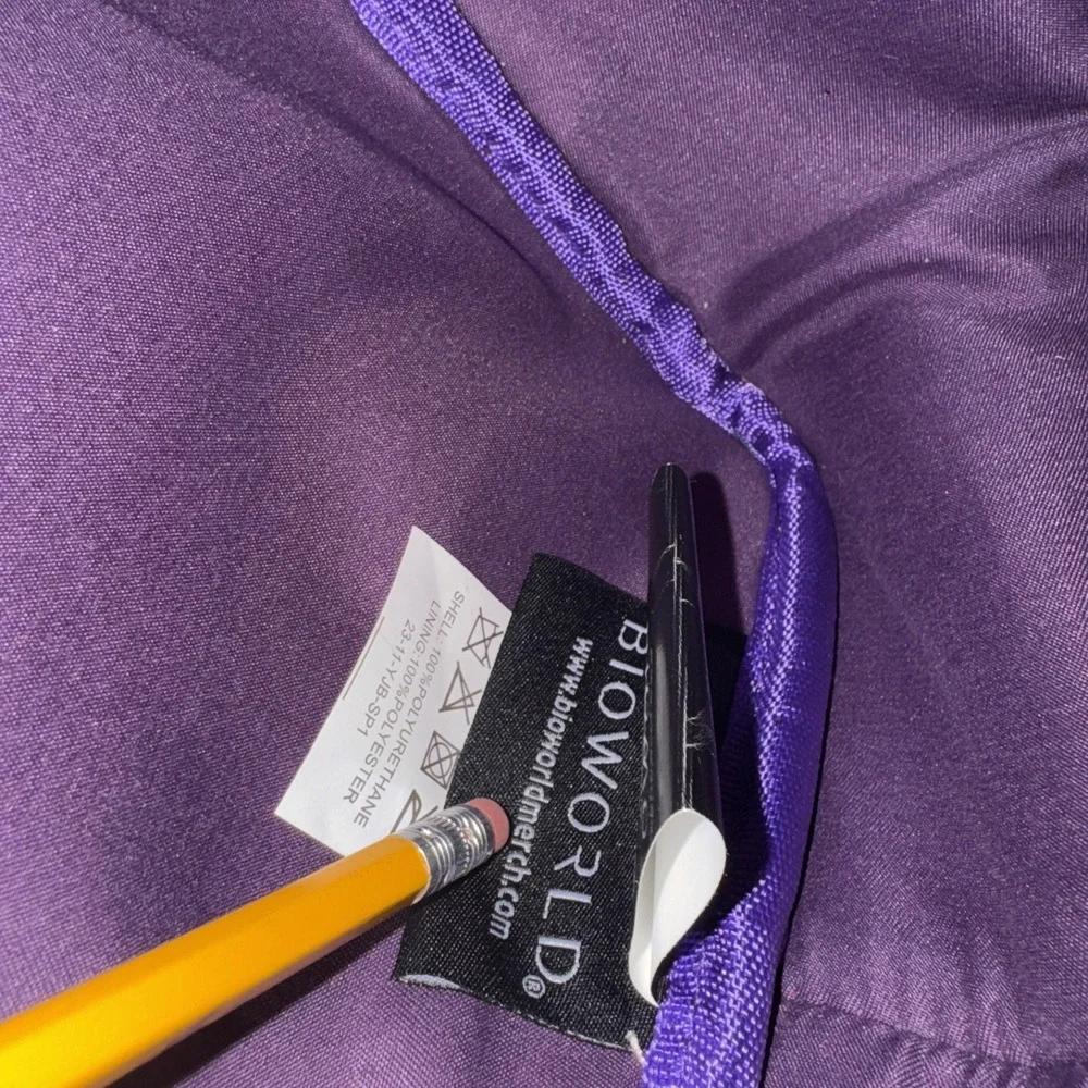 Bioworld Coraline Button Eye Face Purple Mini Backpack - Excellent Condition‎